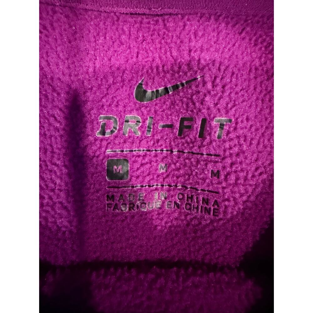 Nike Sportswear Girls Purple Therma Hoodie Sweatshirt - Picture 5 of 5